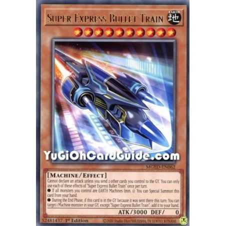 Super Express Bullet Train (Rare) – Maximum Gold El Dorado | Carta YUGIOH en México