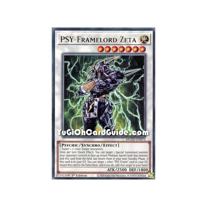 PSY-Framelord Zeta (Rare) – Maximum Gold El Dorado | Carta YUGIOH en México