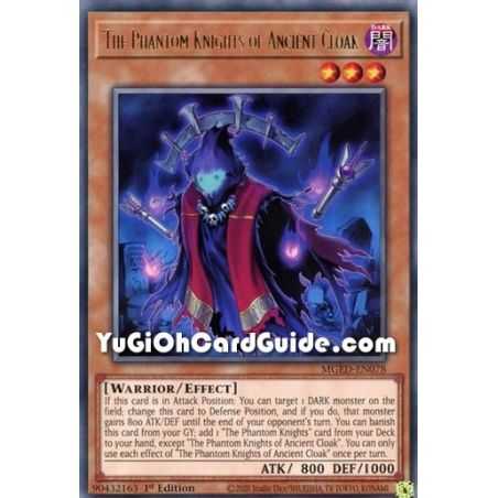 The Phantom Knights of Ancient Cloak (Rare) – Maximum Gold El Dorado | Carta YUGIOH en México