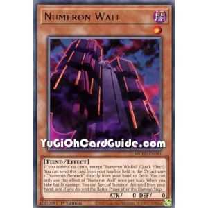 Numeron Wall (Rare) – Maximum Gold El Dorado | Carta YUGIOH en México