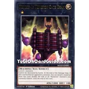 Number 1: Numeron Gate Ekam (Rare) – Maximum Gold El Dorado | Carta YUGIOH en México