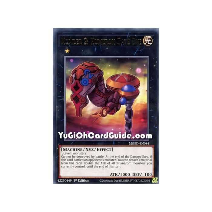 Number 2: Numeron Gate Dve (Rare) – Maximum Gold El Dorado | Carta YUGIOH en México