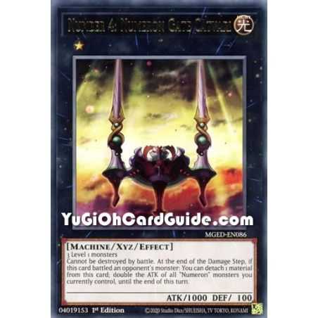 Number 4: Numeron Gate Catvari (Rare) – Maximum Gold El Dorado | Carta YUGIOH en México