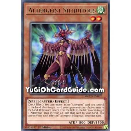 Altergeist Silquitous (Rare) – Maximum Gold El Dorado | Carta YUGIOH en México