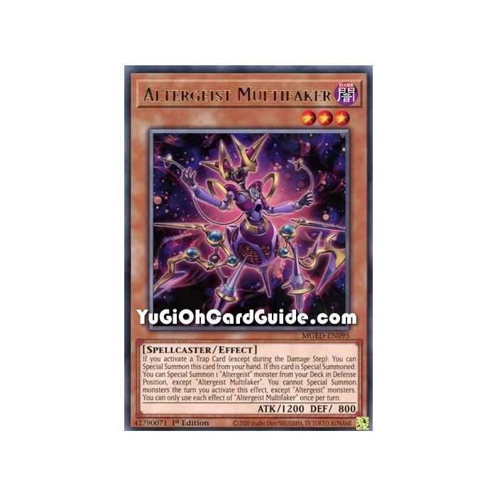 Altergeist Multifaker (Rare) – Maximum Gold El Dorado | Carta YUGIOH en México