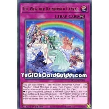 The Weather Rainbowed Canvas (Rare) – Maximum Gold El Dorado | Carta YUGIOH en México