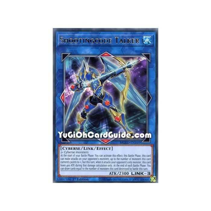 Shootingcode Talker (Rare) – Maximum Gold El Dorado | Carta YUGIOH en México