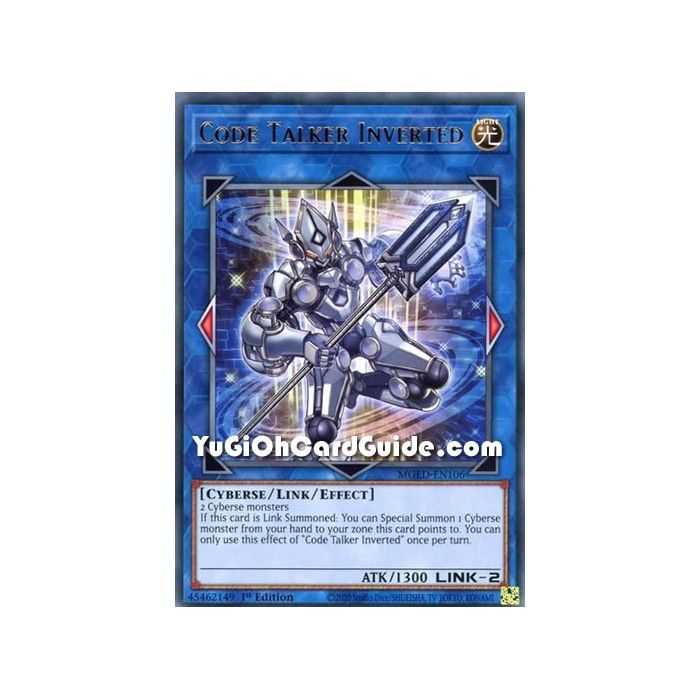 Code Talker Inverted (Rare) – Maximum Gold El Dorado | Carta YUGIOH en México