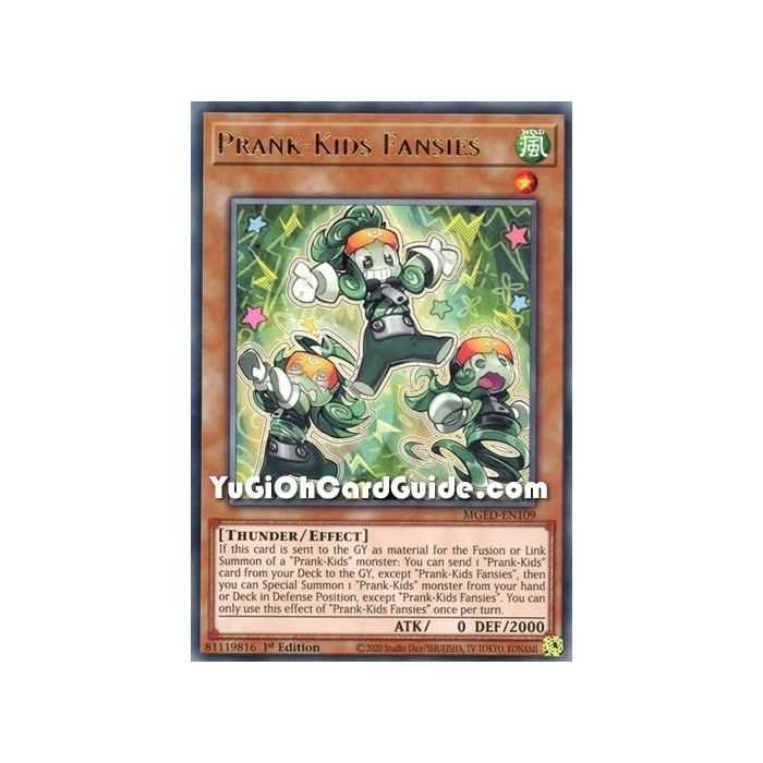 Prank-Kids Fansies (Rare) – Maximum Gold El Dorado | Carta YUGIOH en México