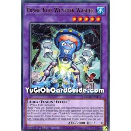 Prank-Kids Weather Washer (Rare) – Maximum Gold El Dorado | Carta YUGIOH en México