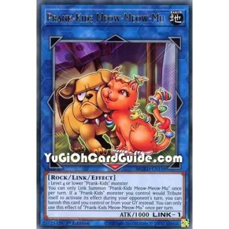 Prank-Kids Meow-Meow-Mu (Rare) – Maximum Gold El Dorado | Carta YUGIOH en México