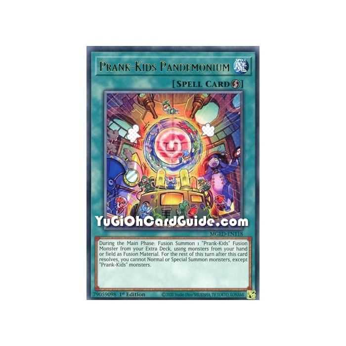 Prank-Kids Pandemonium (Rare) – Maximum Gold El Dorado | Carta YUGIOH en México