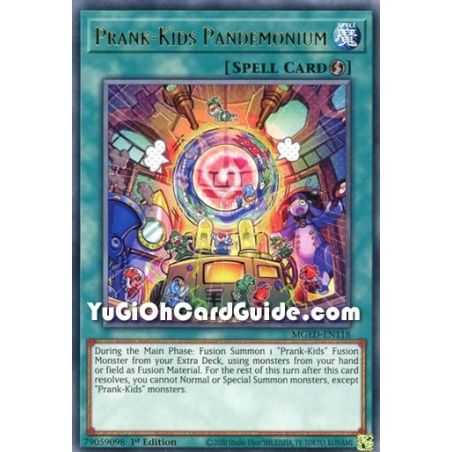 Prank-Kids Pandemonium (Rare) – Maximum Gold El Dorado | Carta YUGIOH en México