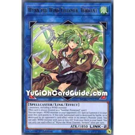 Wynn the Wind Chamer, Verdant (Rare) – Maximum Gold El Dorado | Carta YUGIOH en México