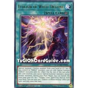 Eldlixir of White Destiny (Rare) – Maximum Gold El Dorado | Carta YUGIOH en México