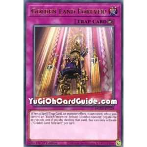 Golden Land Forever! (Rare) – Maximum Gold El Dorado | Carta YUGIOH en México