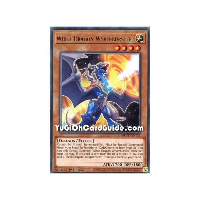 White Dragon Wyverburster (Rare) – Maximum Gold El Dorado | Carta YUGIOH en México