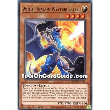 White Dragon Wyverburster (Rare) – Maximum Gold El Dorado | Carta YUGIOH en México