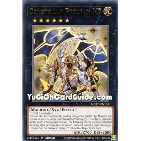 Constellar Knight Ptolemy M7 (Rare) – Maximum Gold El Dorado | Carta YUGIOH en México