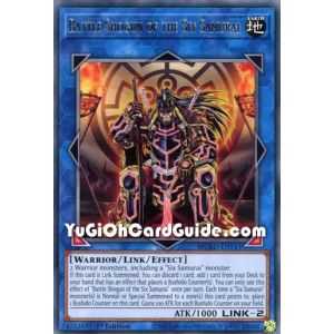 Battle Shogun of the Six Samurai (Rare) – Maximum Gold El Dorado | Carta YUGIOH en México