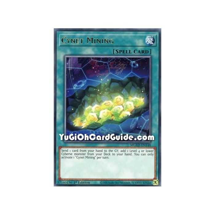 Cynet Mining (Rare) – Maximum Gold El Dorado | Carta YUGIOH en México