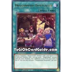 Dragonmaid Hospitality (Rare) – Maximum Gold El Dorado | Carta YUGIOH en México