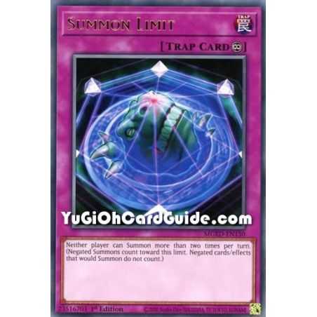 Summon Limit (Rare) – Maximum Gold El Dorado | Carta YUGIOH en México