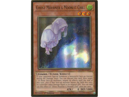 Ghost Mourner & Moonlit Chill - Alternate Art (Premium Gold Rare) – Maximum Gold El Dorado | Carta YUGIOH en México