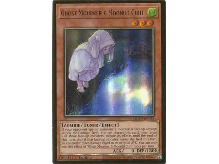 Ghost Mourner & Moonlit Chill - Alternate Art (Premium Gold Rare) – Maximum Gold El Dorado | Carta YUGIOH en México