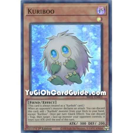 Kuriboo (Ultra Rare) – Brothers of Legend | Carta YUGIOH en México