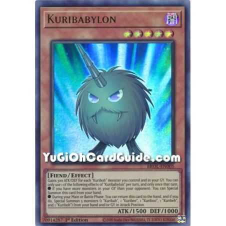 Kuribabylon (Ultra Rare) – Brothers of Legend | Carta YUGIOH en México