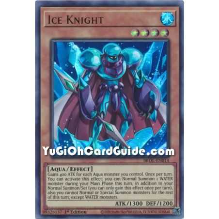Ice Knight (Ultra Rare) – Brothers of Legend | Carta YUGIOH en México