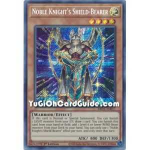 Noble Knight's Shield-Bearer (Secret Rare) – Brothers of Legend | Carta YUGIOH en México