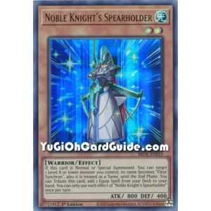 Noble Knight's Spearholder (Ultra Rare) – Brothers of Legend | Carta YUGIOH en México