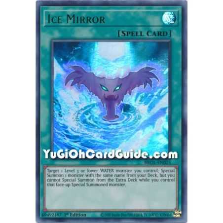 Ice Mirror (Ultra Rare) – Brothers of Legend | Carta YUGIOH en México