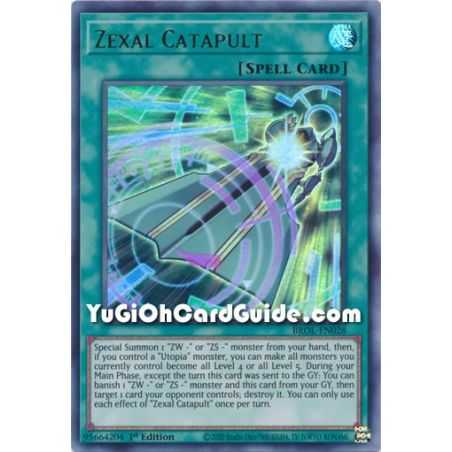 Zexal Catapult (Ultra Rare) – Brothers of Legend | Carta YUGIOH en México