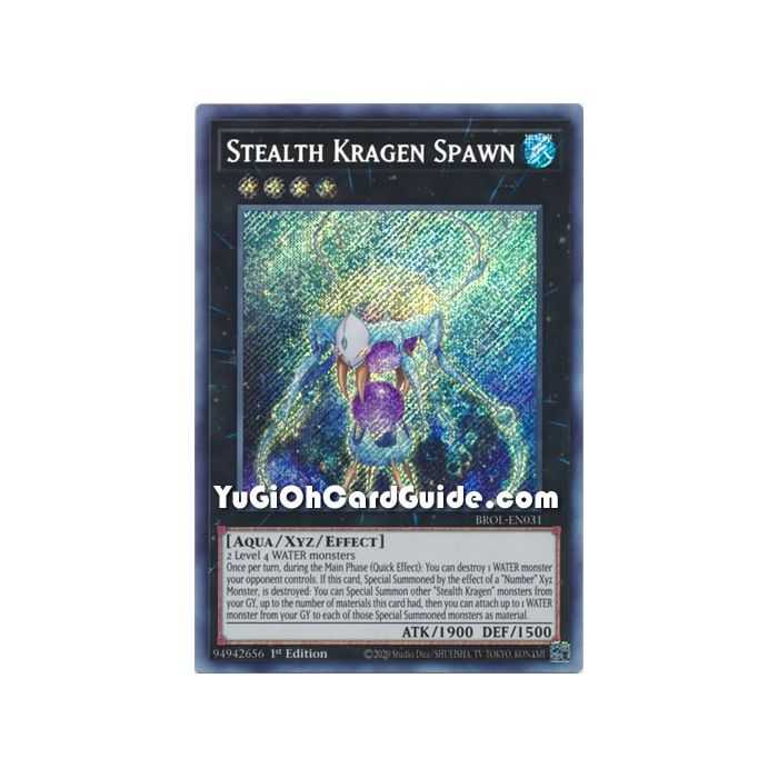Stealth Kragen Spawn (Secret Rare) – Brothers of Legend | Carta YUGIOH en México