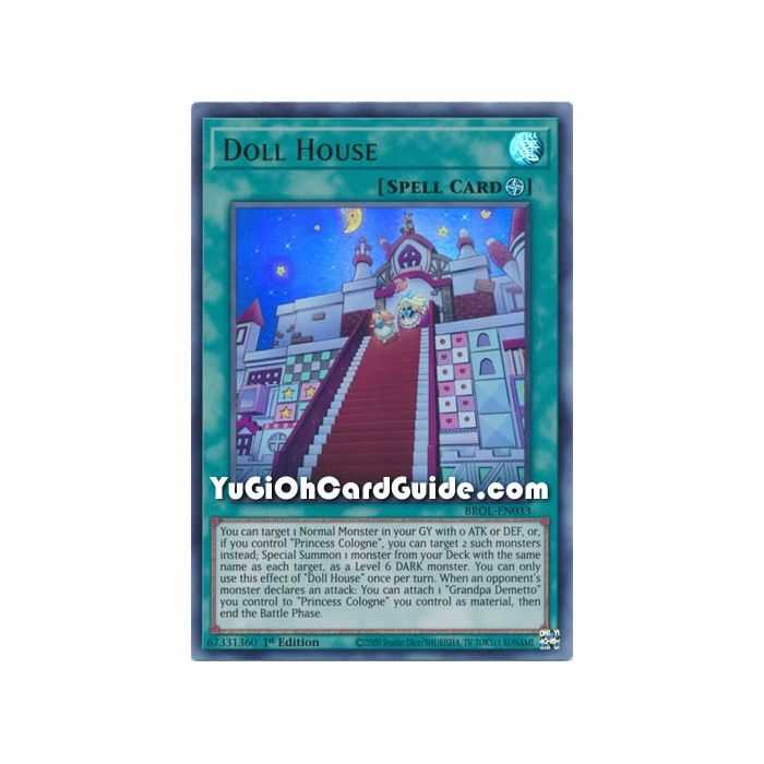 Doll House (Ultra Rare) – Brothers of Legend | Carta YUGIOH en México