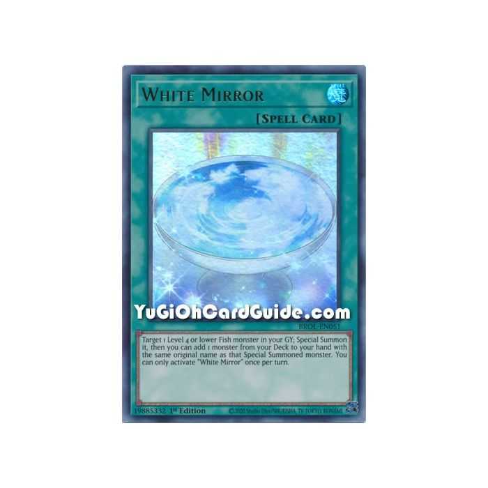 White Mirror (Ultra Rare) – Brothers of Legend | Carta YUGIOH en México