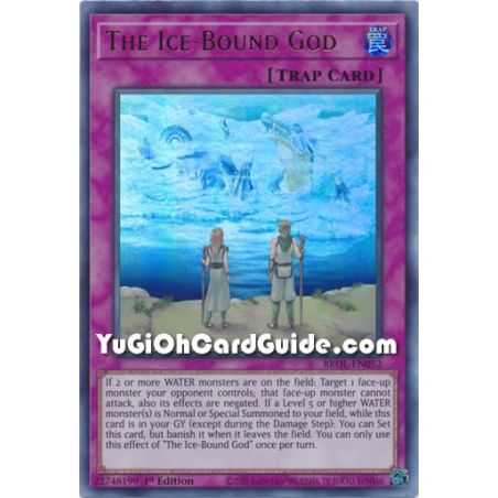 The Ice-Bound God (Ultra Rare) – Brothers of Legend | Carta YUGIOH en México