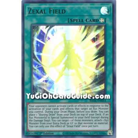 Zexal Field (Ultra Rare) – Brothers of Legend | Carta YUGIOH en México