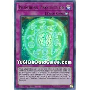 Numbers Protection (Ultra Rare) – Brothers of Legend | Carta YUGIOH en México
