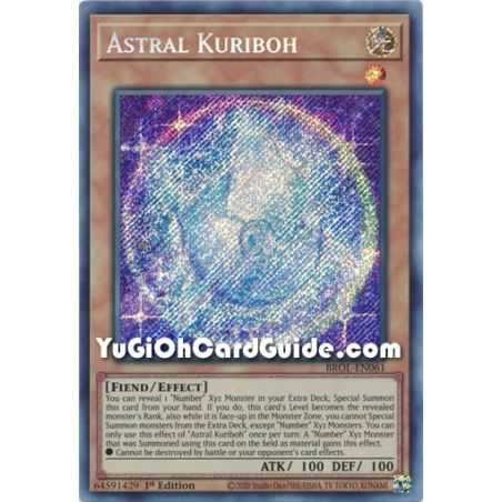 Astral Kuriboh (Secret Rare) – Brothers of Legend | Carta YUGIOH en México