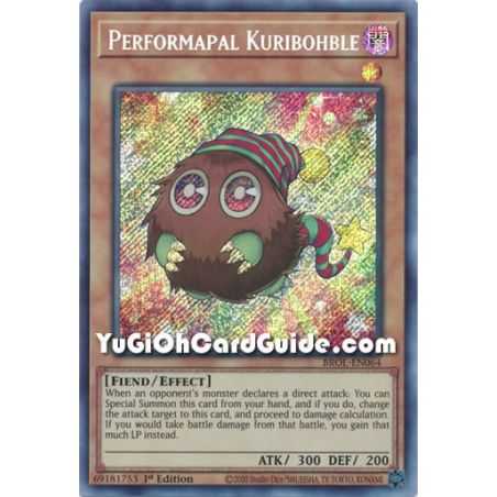 Performapal Kuribohble (Secret Rare) – Brothers of Legend | Carta YUGIOH en México