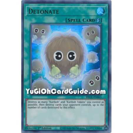 Detonate (Ultra Rare) – Brothers of Legend | Carta YUGIOH en México