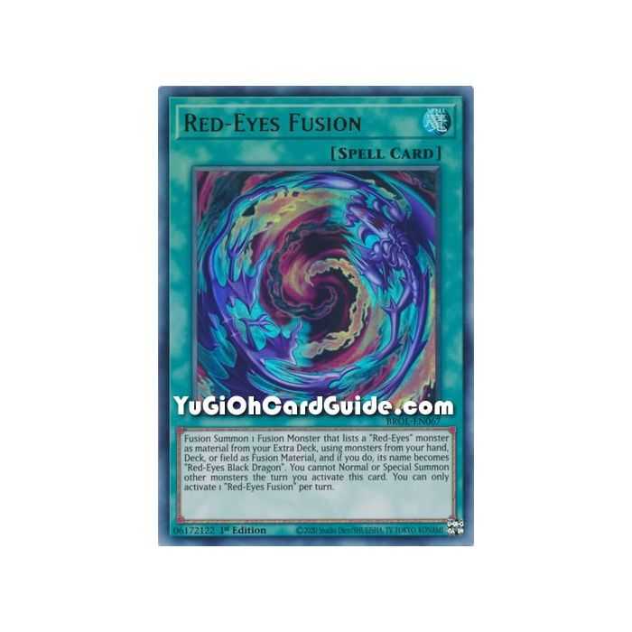 Red-Eyes Fusion (Ultra Rare) – Brothers of Legend | Carta YUGIOH en México