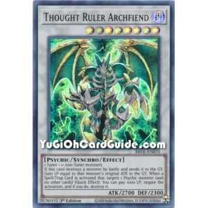 Thought Ruler Archfiend (Ultra Rare) – Brothers of Legend | Carta YUGIOH en México