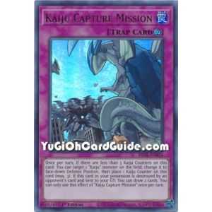 Kaiju Capture Mission (Ultra Rare) – Brothers of Legend | Carta YUGIOH en México