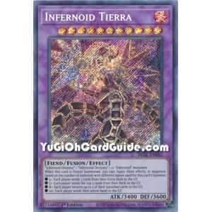Infernoid Tierra (Secret Rare) – Brothers of Legend | Carta YUGIOH en México