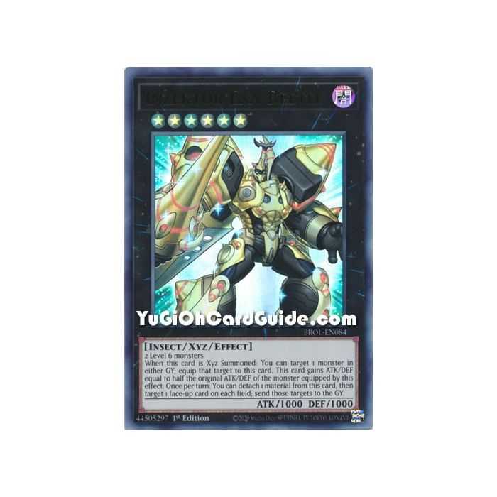 Inzektor Exa-Beetle (Ultra Rare) – Brothers of Legend | Carta YUGIOH en México